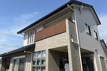 八代市 E様邸 外壁塗装工事