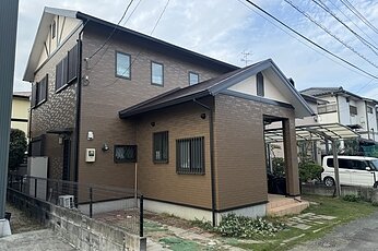 熊本市東区 I様邸　外壁塗装工事　屋根カバー工事