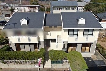 熊本市西区 アパート 屋根外壁塗装工事