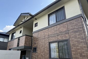 熊本市南区　アパート外壁塗装工事