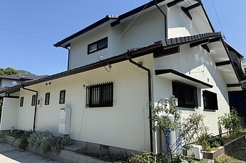 熊本市北区　Ⅰ様邸外壁塗装工事