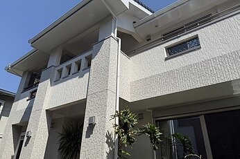 熊本市中央区　K様邸外壁塗装工事
