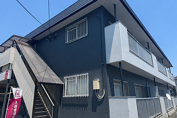 【熊本市北区】アパート塗装の施工事例