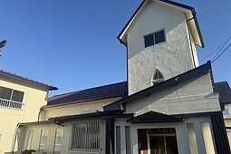 【熊本市中央区】外壁3回塗り・屋根カバー工法で新築のような外観へ｜施工事例のイメージ