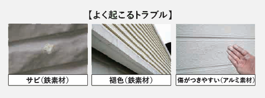 よく起こるトラブル
